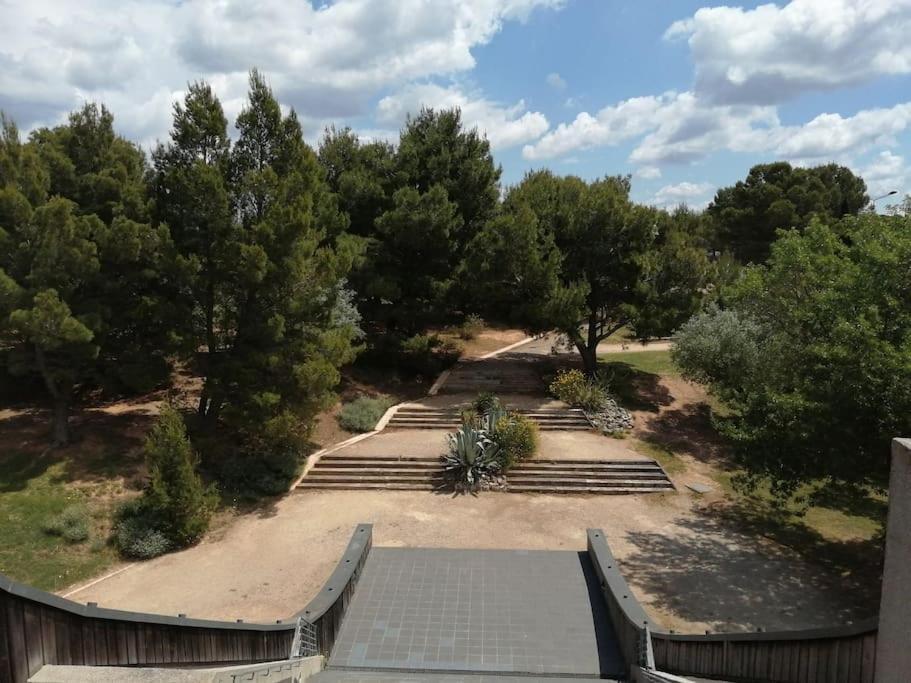 Le Soleil D Eugenie Appartement Dans Residence Avec Piscine Commune Pres De Carcassonne Olonzac Exterior photo